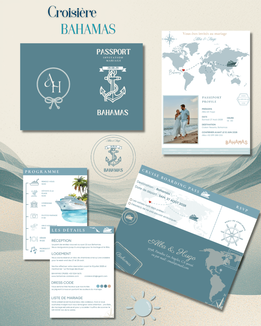 Bon Voyage : Quand le mariage prend la&nbsp;mer.